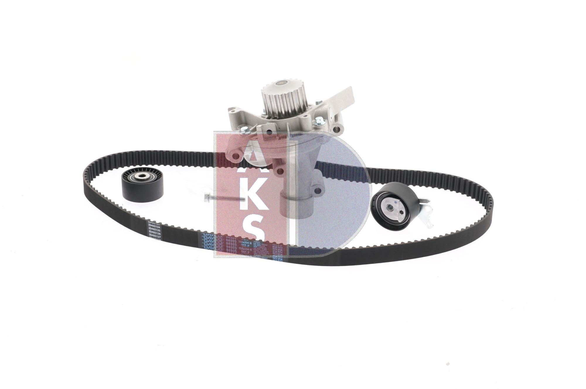 AKS DASIS 570301N Kit de distribution + pompe à eau Fiat Scudo Break 2.0 16V 136 CV Essence 2005