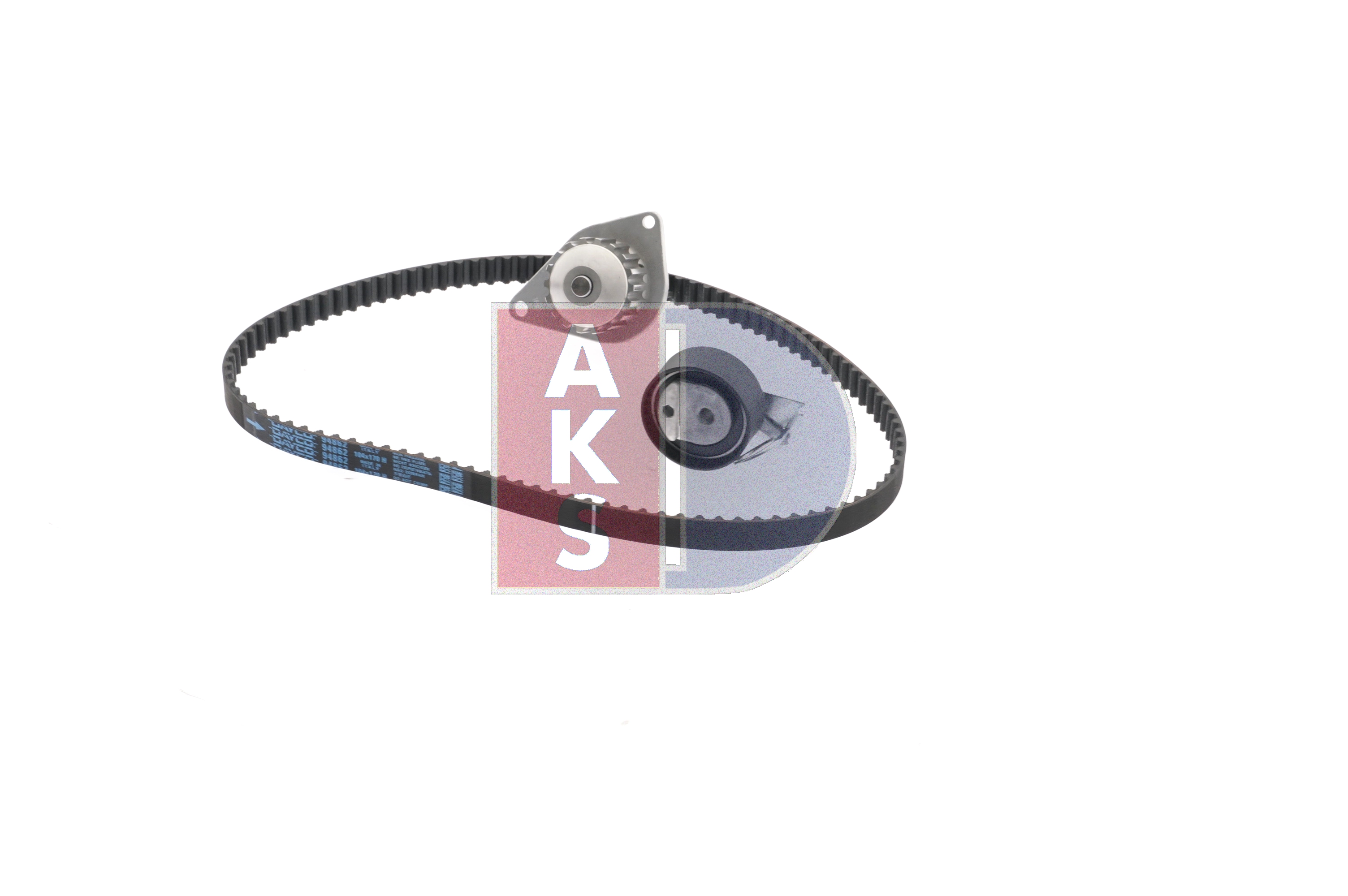 AKS DASIS 570302N Vandens siurblio ir paskirstymo diržo komplektas CITROËN C3 I Hatchback (FC, FN) 1.4 i 73 AG benzinas 2004
