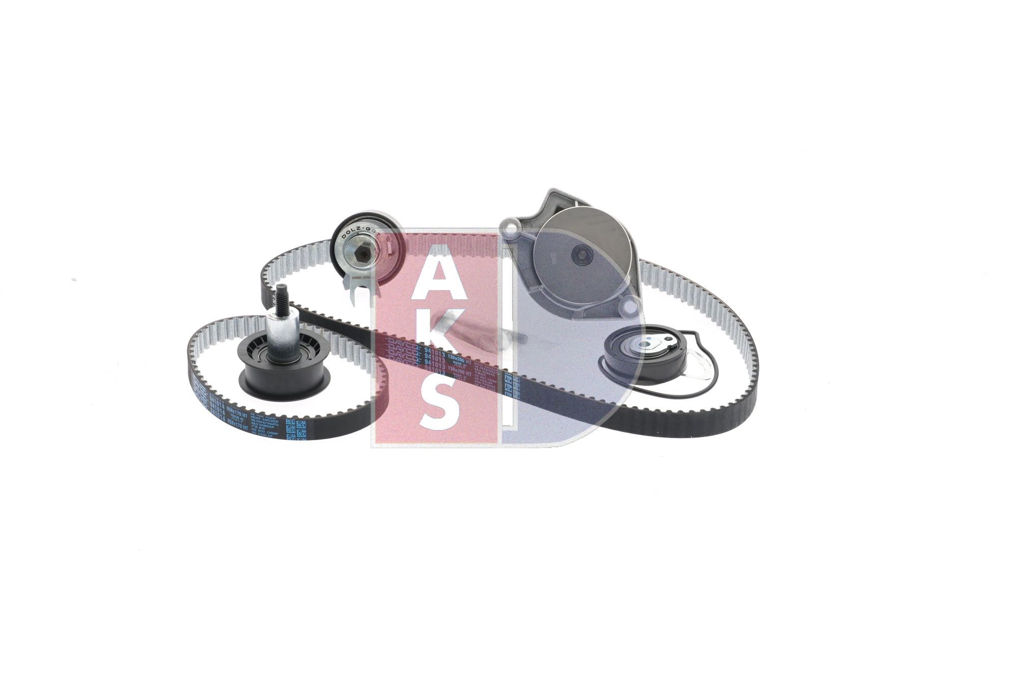 AKS DASIS 570320N Kit de distribution + pompe à eau VW Golf 1k5 1.4 80 CV Essence 2009