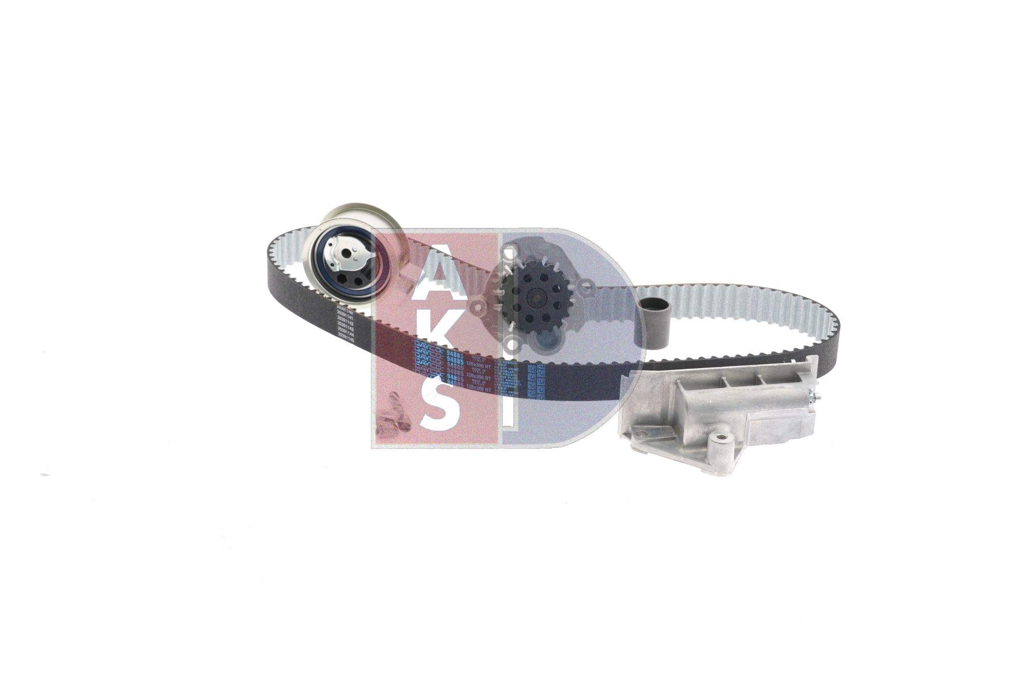 AKS DASIS 570322N Kit de distribution + pompe à eau Audi A6 C5 Berline 1.9 TDI 115 CV Diesel 2003