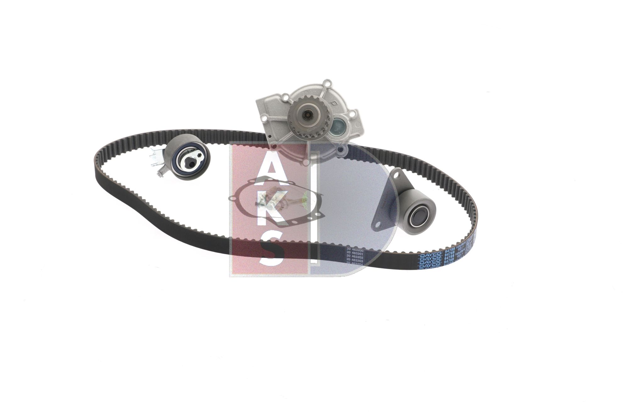 AKS DASIS 570345N distributieriem set + waterpomp 74 38 610 006