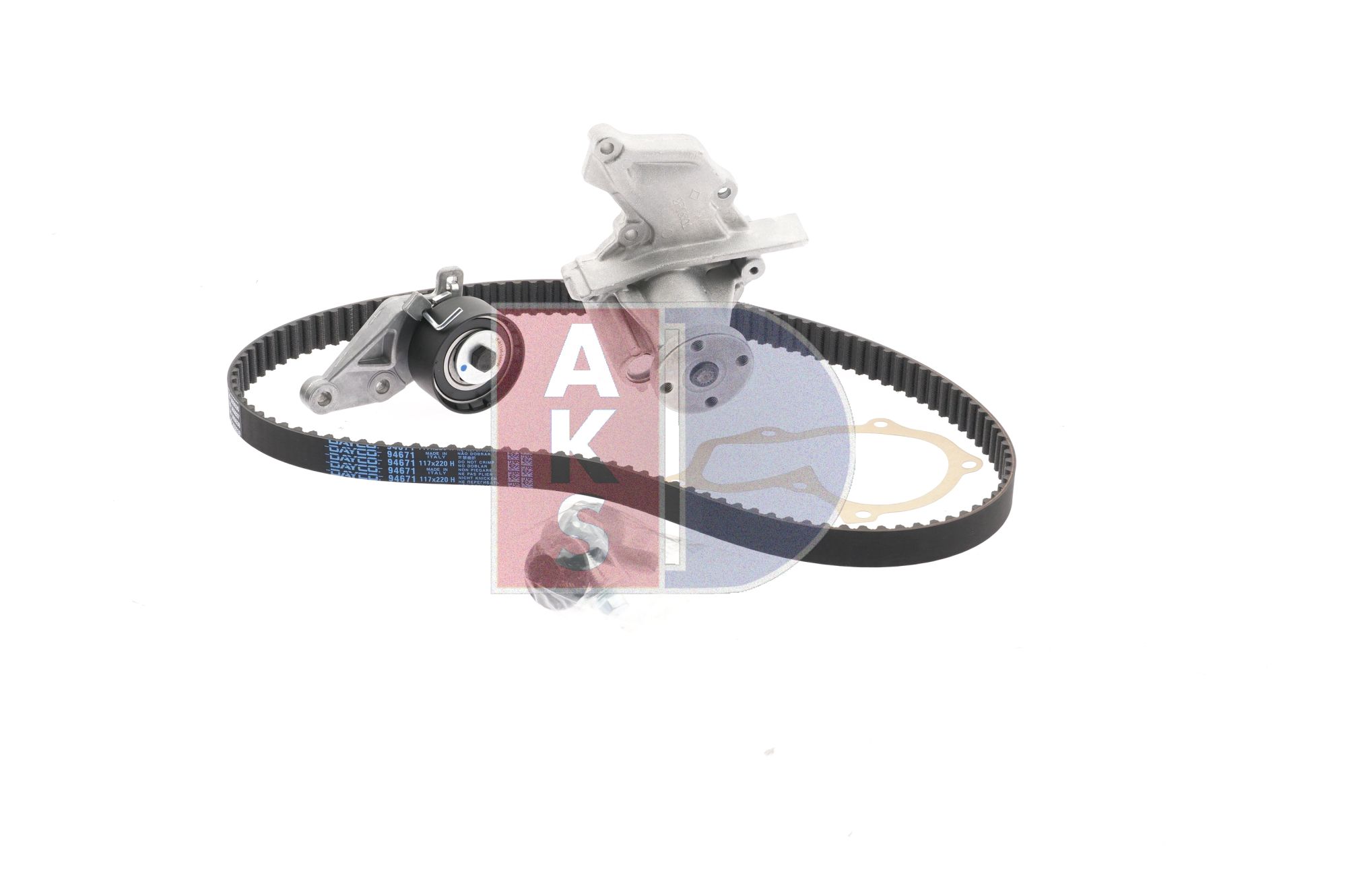 AKS DASIS 570355N Kit de distribution + pompe à eau Ford Fiesta 4 1.4 i 16V 90 CV Essence 2000