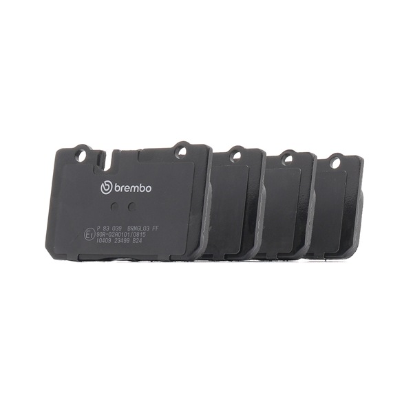 Bremsbeläge von RIDEX 402B1051 beste Qualität zum besten Preis