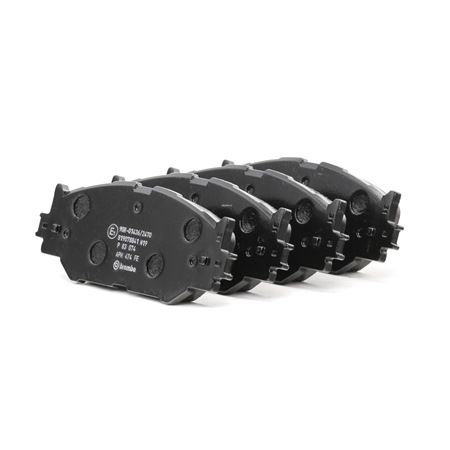 BREMBO P 83 074 Τακάκια φρένων LEXUS πίσω και εμπρός