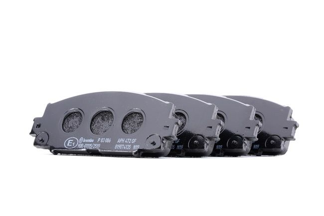 BREMBO P 83 086 Stabdžių kaladėlės GREAT WALL galinės ir priekinės