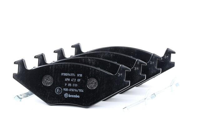 BREMBO P 85 019 Pastilhas de travão VW Passat Variant Typ 33 1.6 D 54 cv Diesel 1979