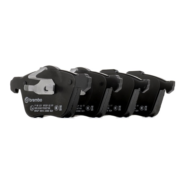 Bremseklosser BREMBO VOLVO V70 P 86 022