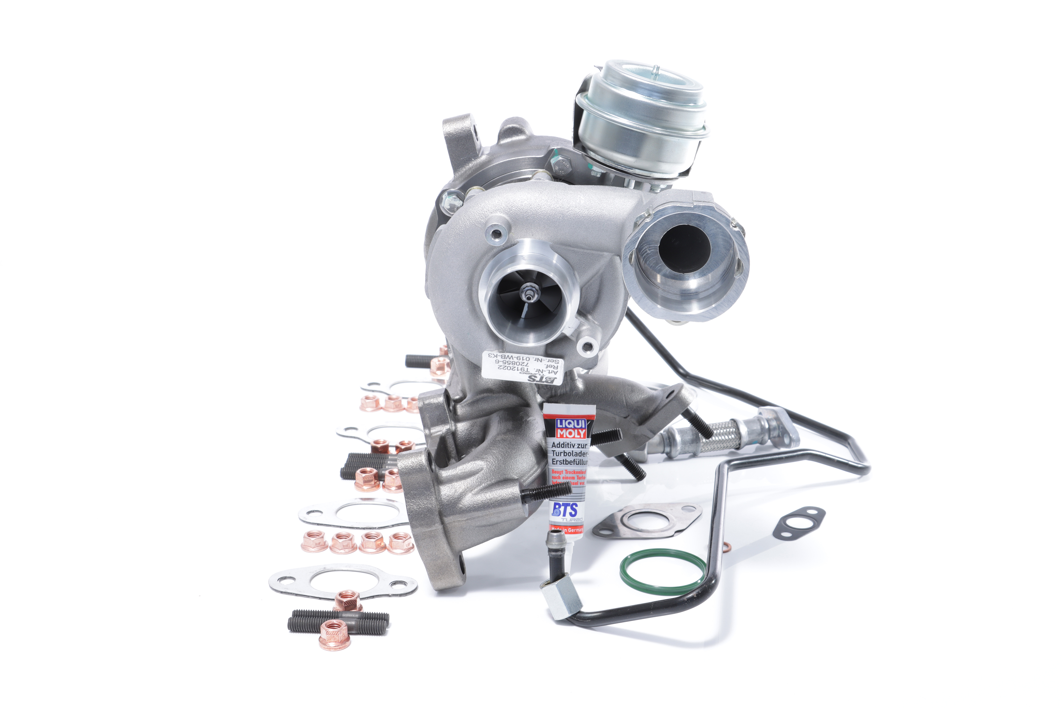 BTS TURBO T981097BT Turbokompresorius Audi A3 8L 1.9 TDI quattro 130 AG dyzelinas 2003