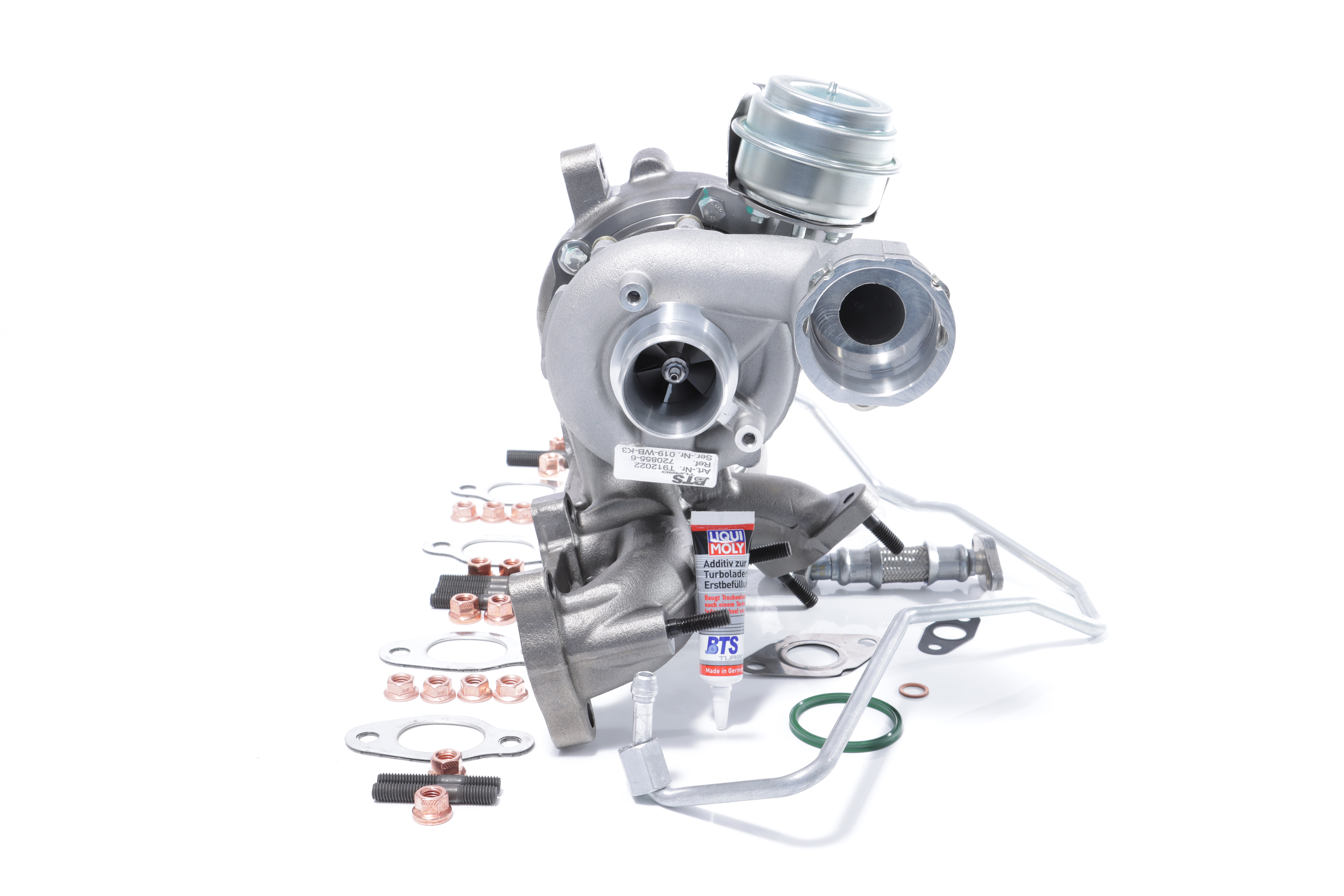 BTS TURBO T981123BT Turbokompresorius VW Bora 1J 1.9 TDI 4motion 130 AG dyzelinas 2001