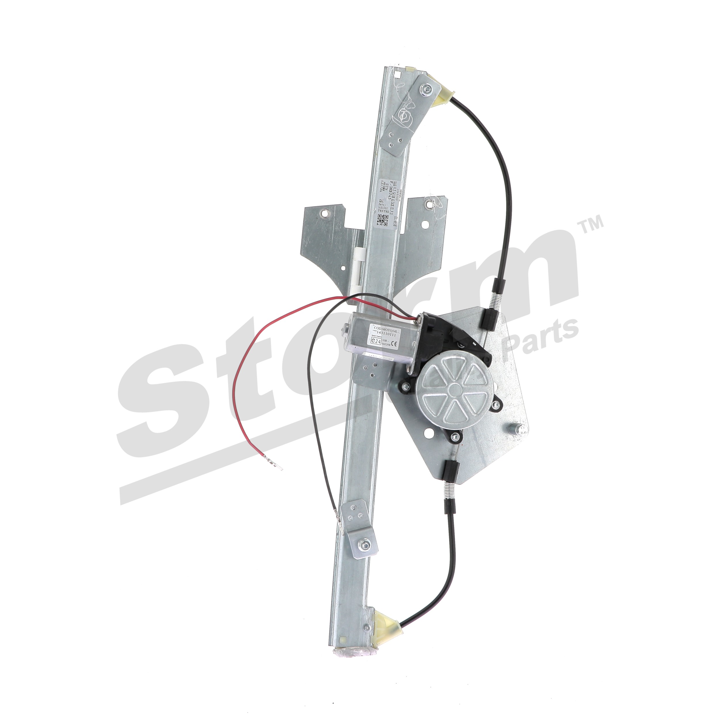 STORM QUALITY PARTS 137674 Elektrinis lango pakėliklis Saab 9-3 YS3F 2.0 T16 194 AG benzinas 2015
