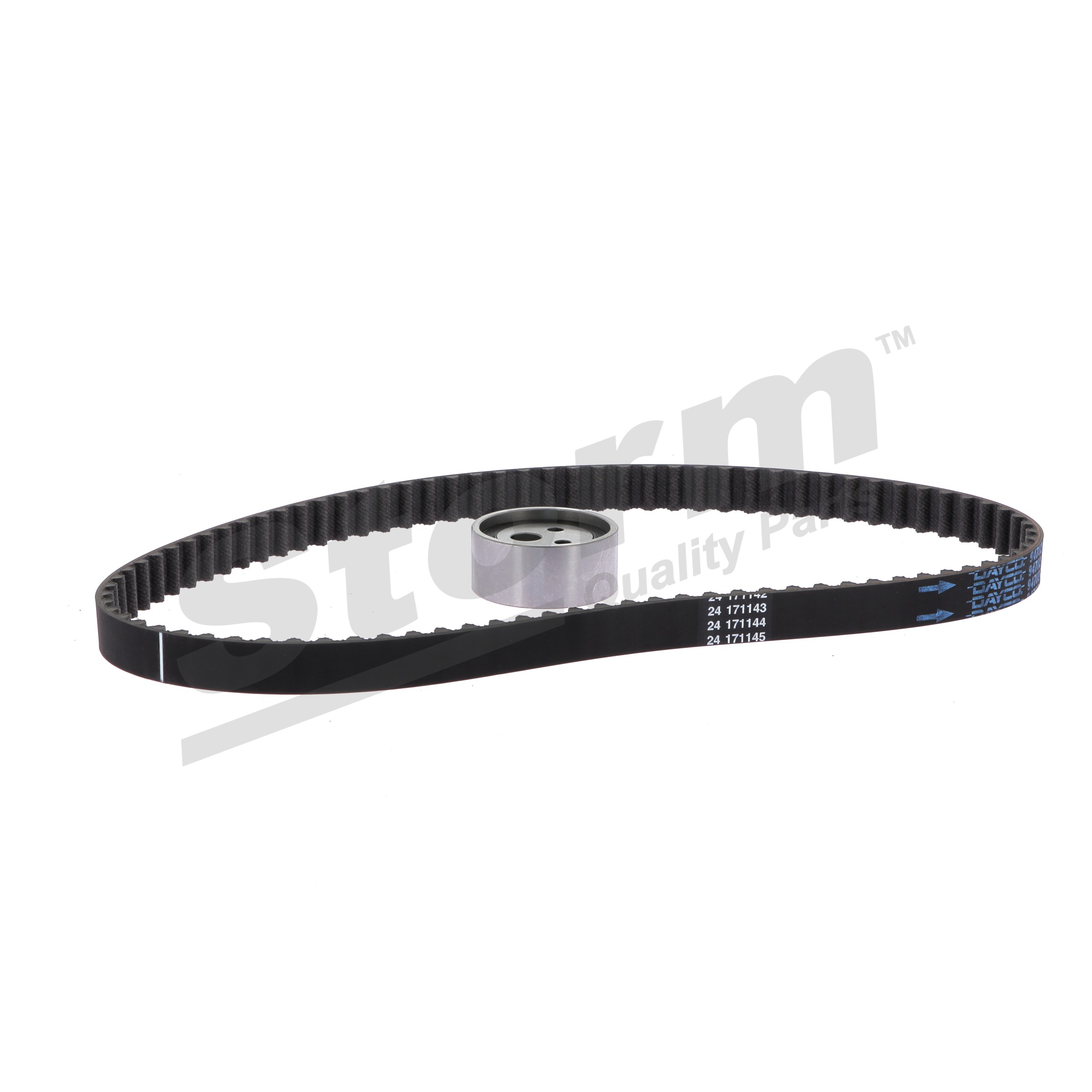STORM QUALITY PARTS 5550058 Komplet (kit) zobatega jermena Renault Clio 2 1.2 LPG 58 km benzin//avtoplin (LPG) 2003