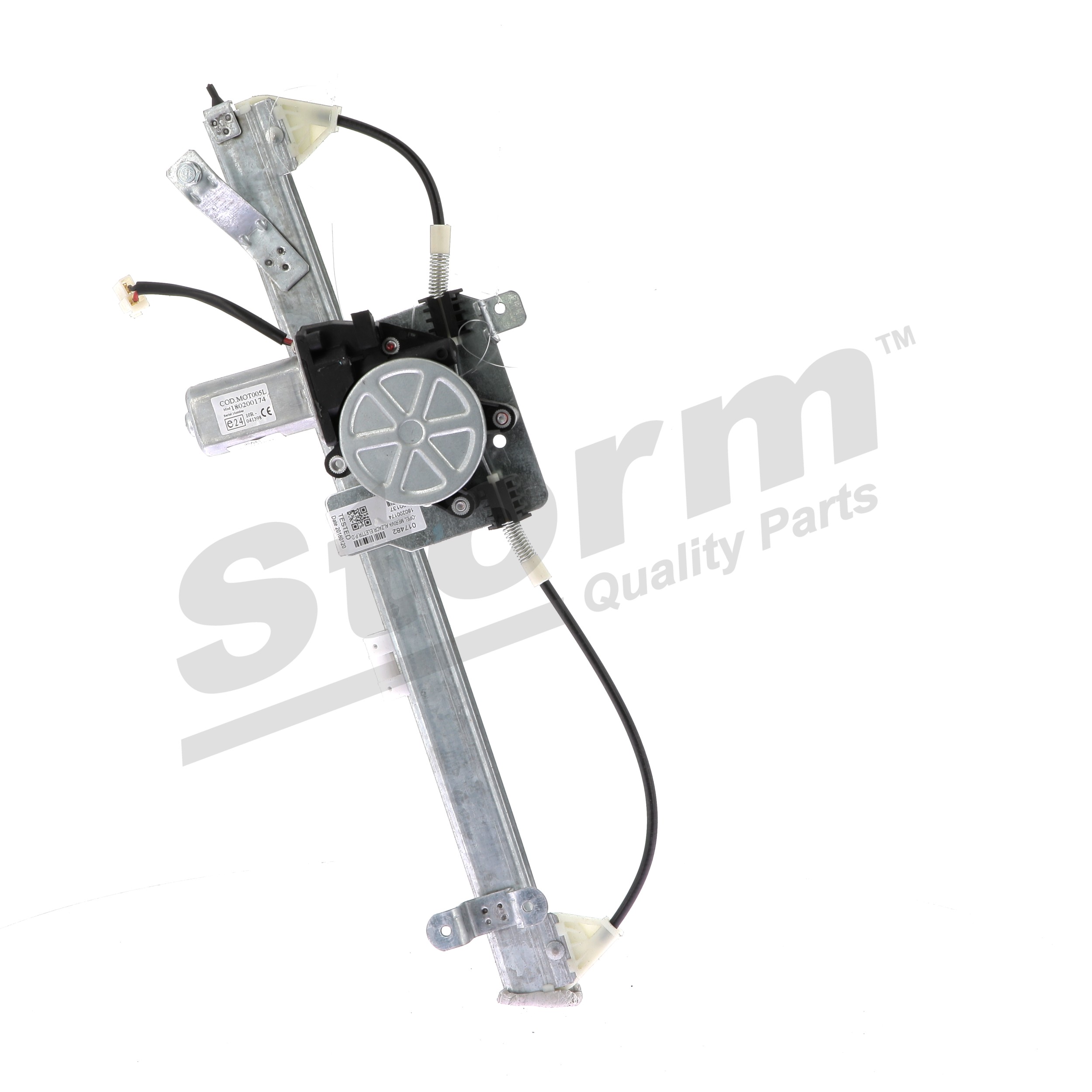 STORM QUALITY PARTS 691076 Mechanizm podnoszenia szyby VAUXHALL Meriva Mk1 (A) (X03) 1.7 CDTi 100 KM olej napędowy 2005