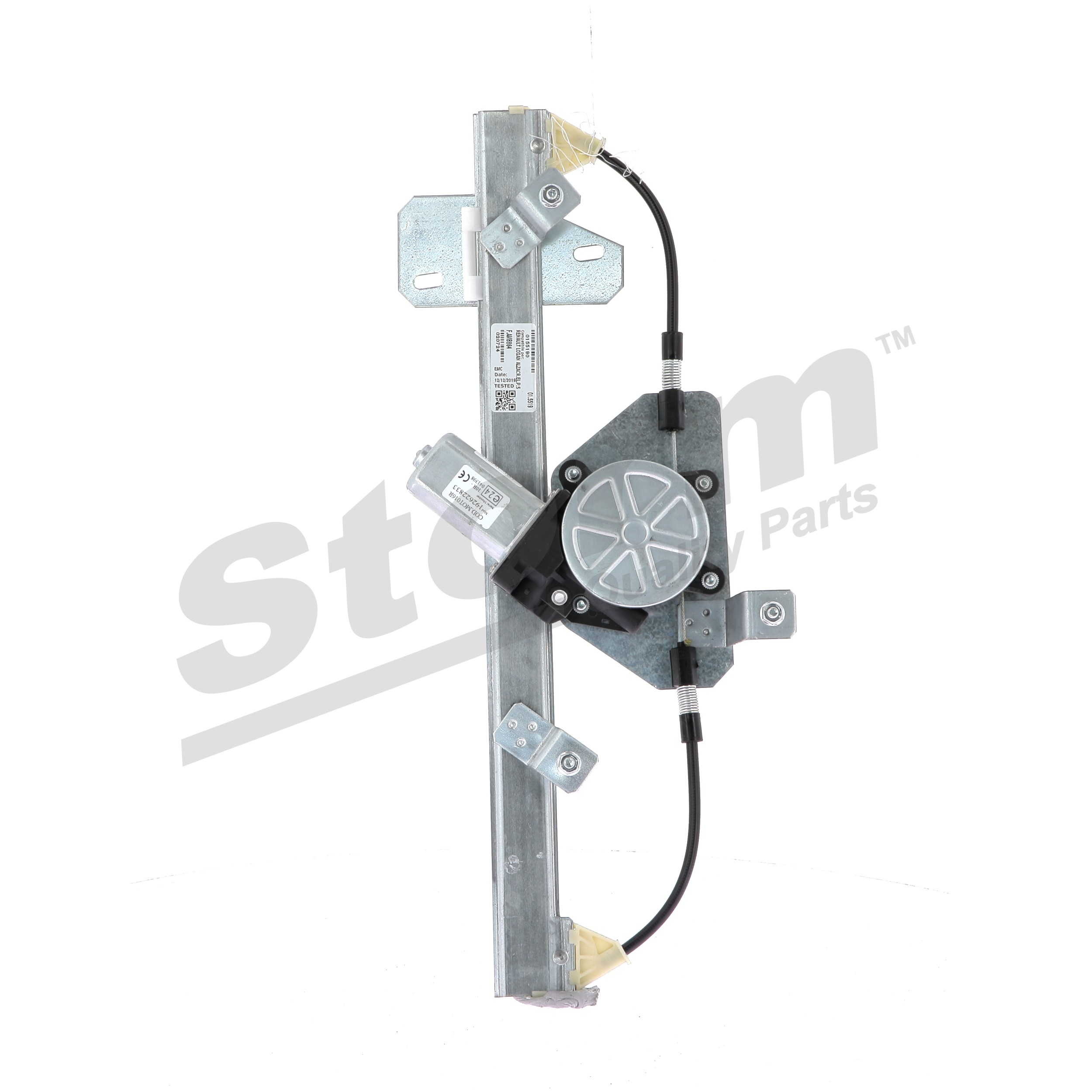 STORM QUALITY PARTS 8737511 Mechanizm podnoszenia szyby Dacia Logan Express 1.6 MPI 85 84 KM benzyna 2017