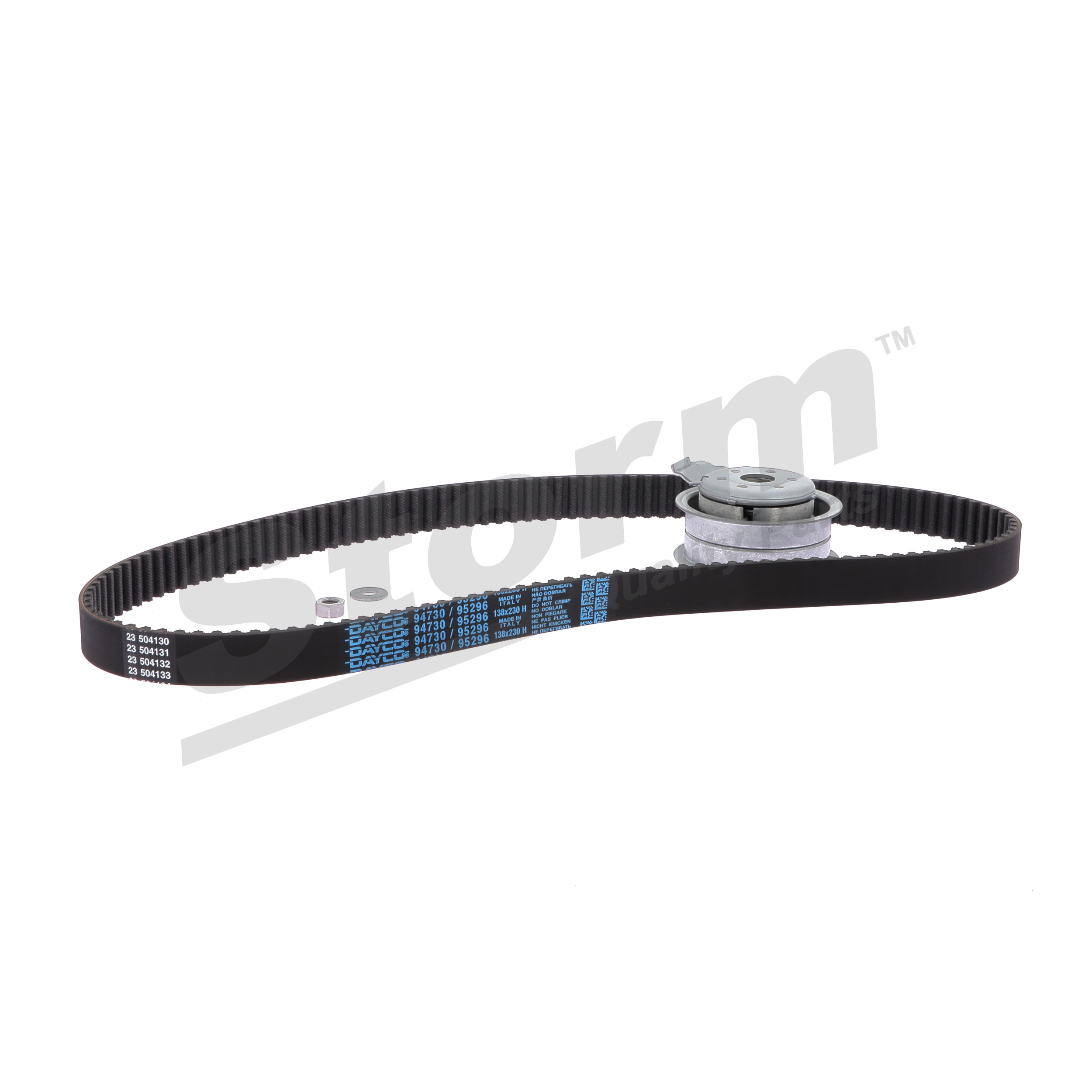 STORM QUALITY PARTS 904378 Komplet (kit) zobatega jermena VW T5 Van 2.0 TSI 4motion 204 km Bencin 2011
