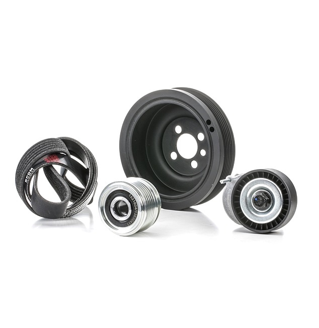 RIDEX 542R0708 Keilrippenriemensatz Passat B6 Variant 2.0 BlueTDI 143 PS Diesel 2009