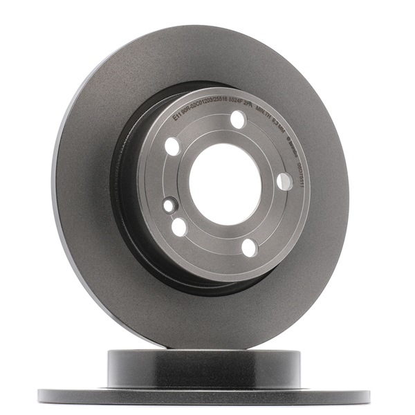BREMBO 08.D758.11 Bremseskiver MERCEDES-BENZ CLA Shooting Brake (X118)