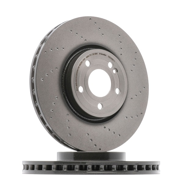 Δίσκοι φρένων BREMBO MERCEDES-BENZ CLA 09.D986.11