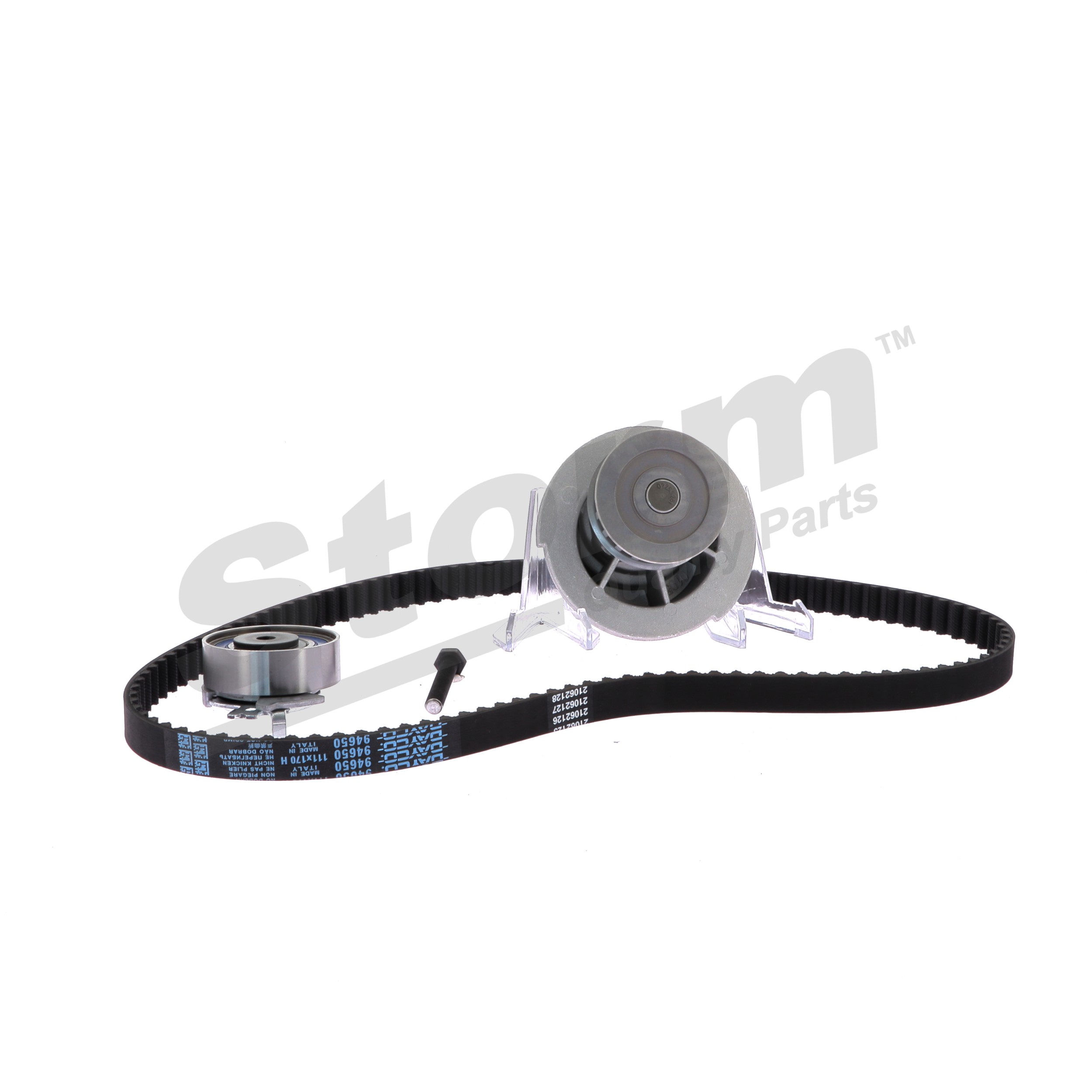 STORM QUALITY PARTS 5550019KP Kit de distribution + pompe à eau VAUXHALL Astra Mk3 (F) Berline 1.6 i 75 CV Essence 1996
