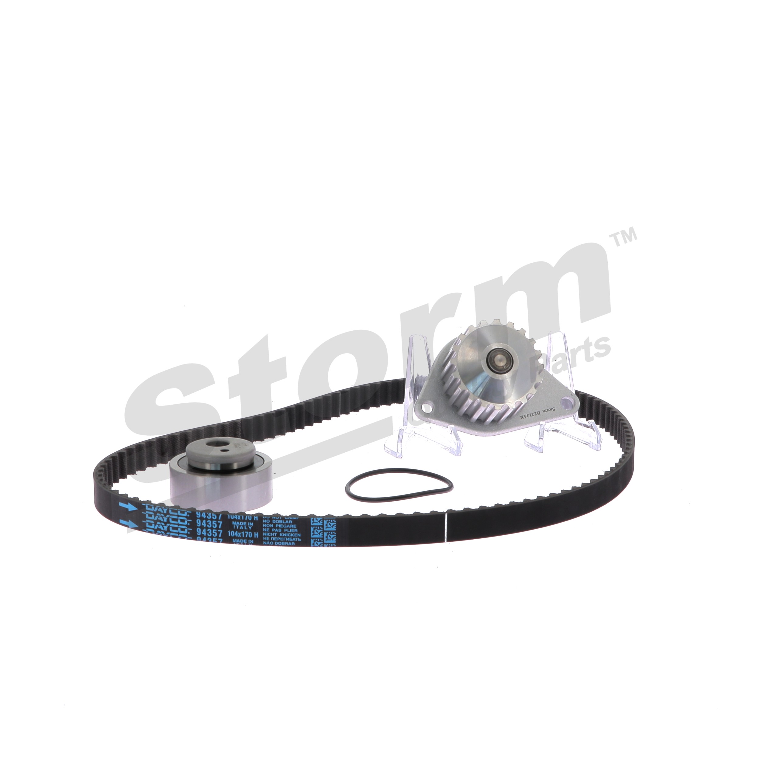 STORM QUALITY PARTS 5550107KP distributieriem set + waterpomp 16 118 976 80