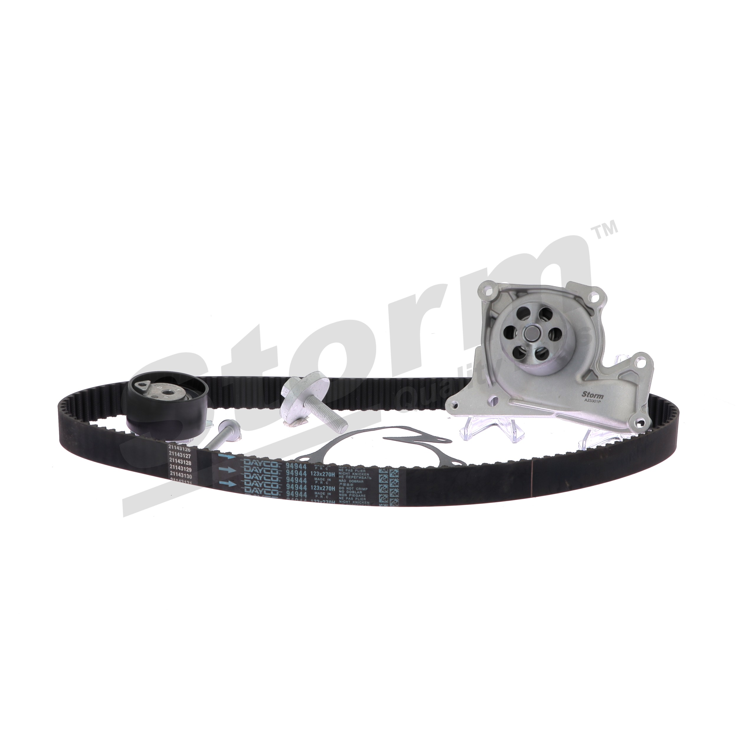 STORM QUALITY PARTS WP3620101 Tandremssæt med vandpumpe 5550580KP