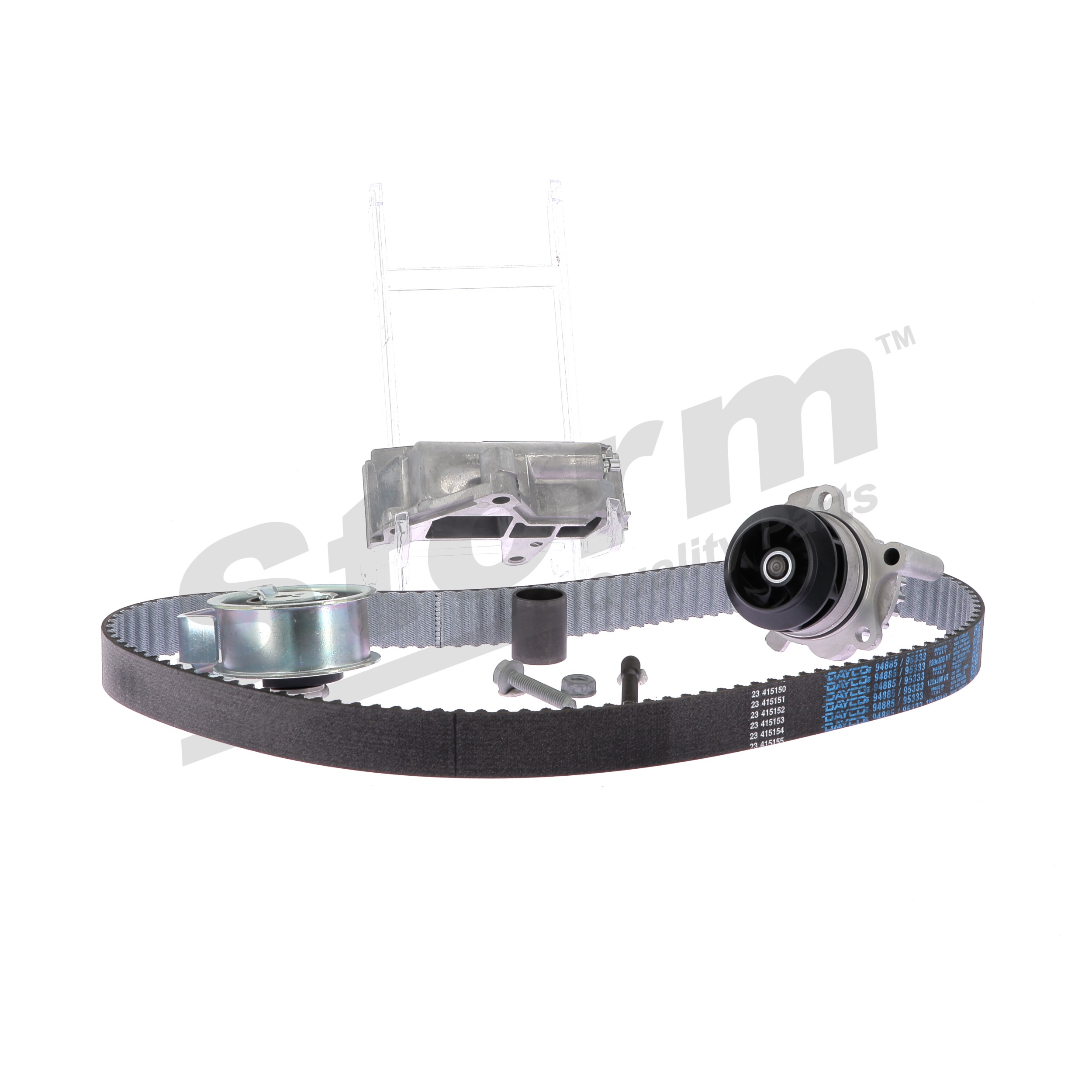 STORM QUALITY PARTS 03L 109 244C Kit de distribution + pompe à eau 5550583KP