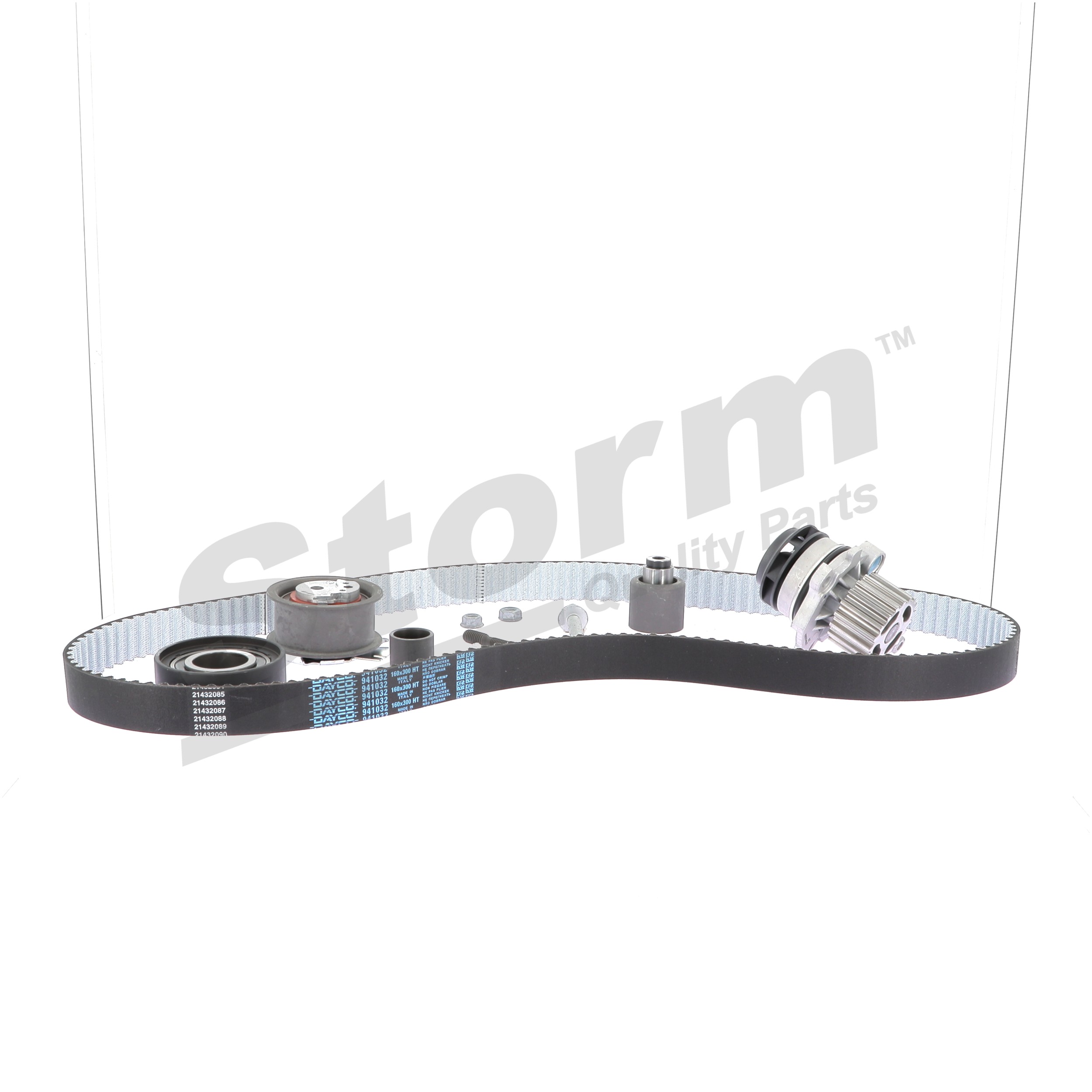 STORM QUALITY PARTS 5550791KP Wasserpumpe + Zahnriemensatz Passat B6 Variant 2.0 BlueTDI 143 PS Diesel 2009