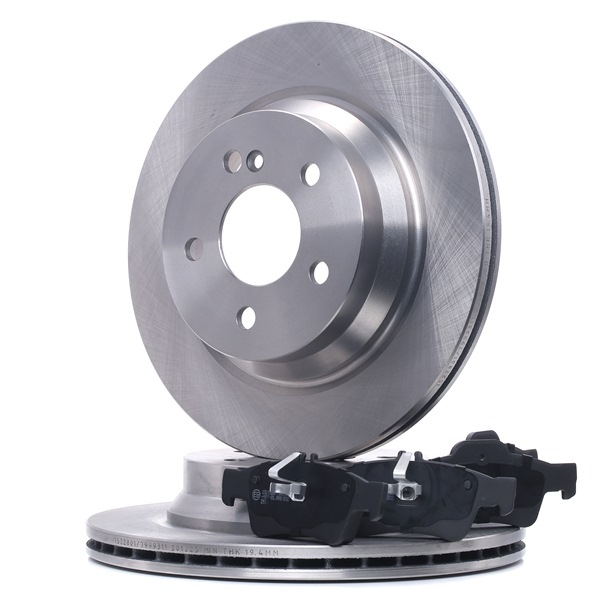 RIDEX 3405B0876 Jarrulevyt ja -palat S212 E 350 BlueTEC 3.0 (212.226) 258 hv Diesel 2015