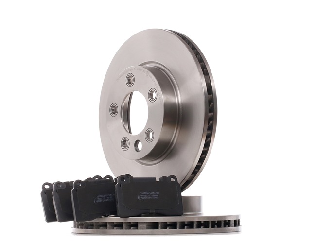 RIDEX 3405B0970 Komplet brzdy VW Touareg 1 5.0 V10 TDI 313 KS nafta 2003