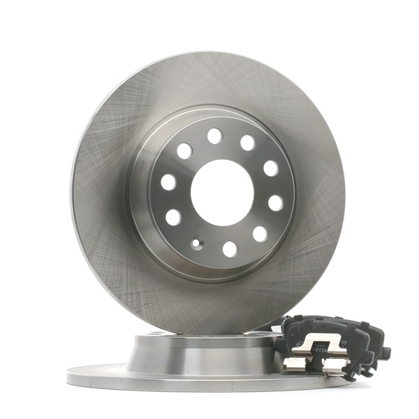 RIDEX 3405B0980 Kit dischi e pastiglie VW Golf 1k5 1.4 TSI 140 CV Benzina 2009