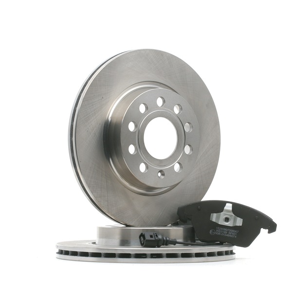 RIDEX 3405B1130 Komplet brzdy VW Golf 1k5 2.0 TDI 16V 140 KS nafta 2009