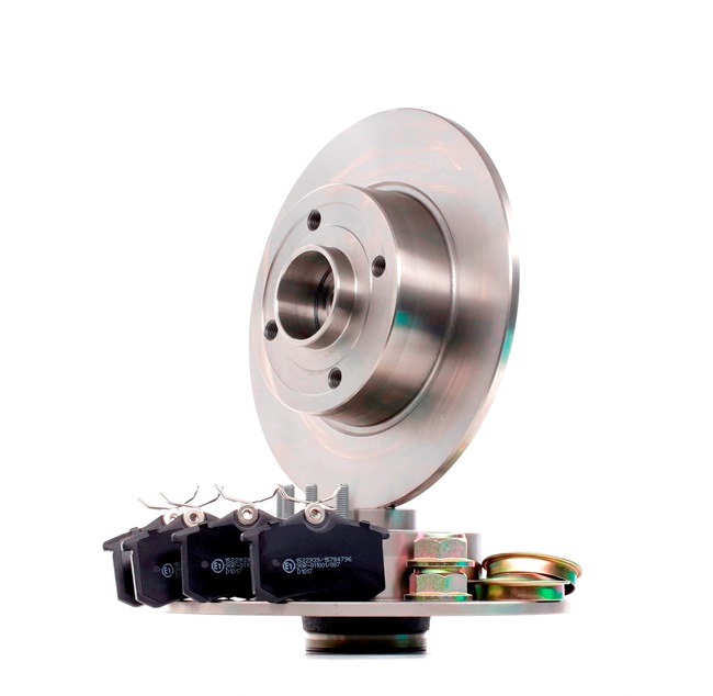 RIDEX 3405B1305 Kit disque et plaquette de frein Renault Clio 3 Grandtour 1.5 dCi (KR1C, KR1N) 103 CV Diesel 2011