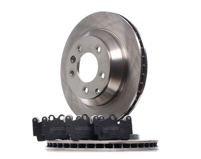 RIDEX 3405B1389 Kit dischi e pastiglie Porsche Cayenne 955 Turbo 4.5 450 CV Benzina 2007