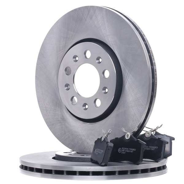 RIDEX 3405B1475 Bromssats Skoda Fabia 6y2 1.0 50 hk Bensin 2001