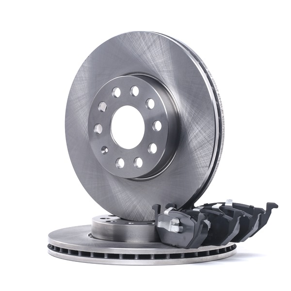 RIDEX 3405B1547 Kit dischi e pastiglie VW Golf 1k5 1.4 TSI 160 CV Benzina 2008