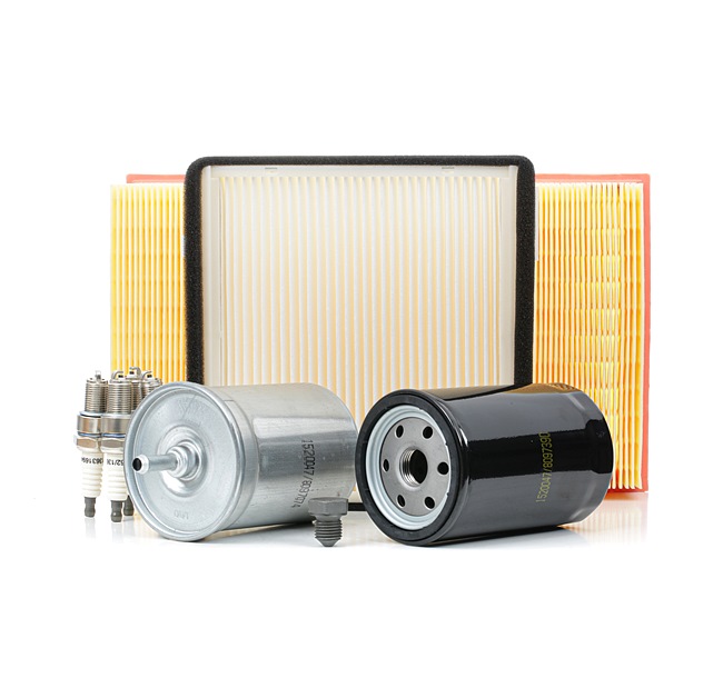 RIDEX 4682P4322 Filter - sada VW Jetta 2 1.8 90 KS Benzín 1989