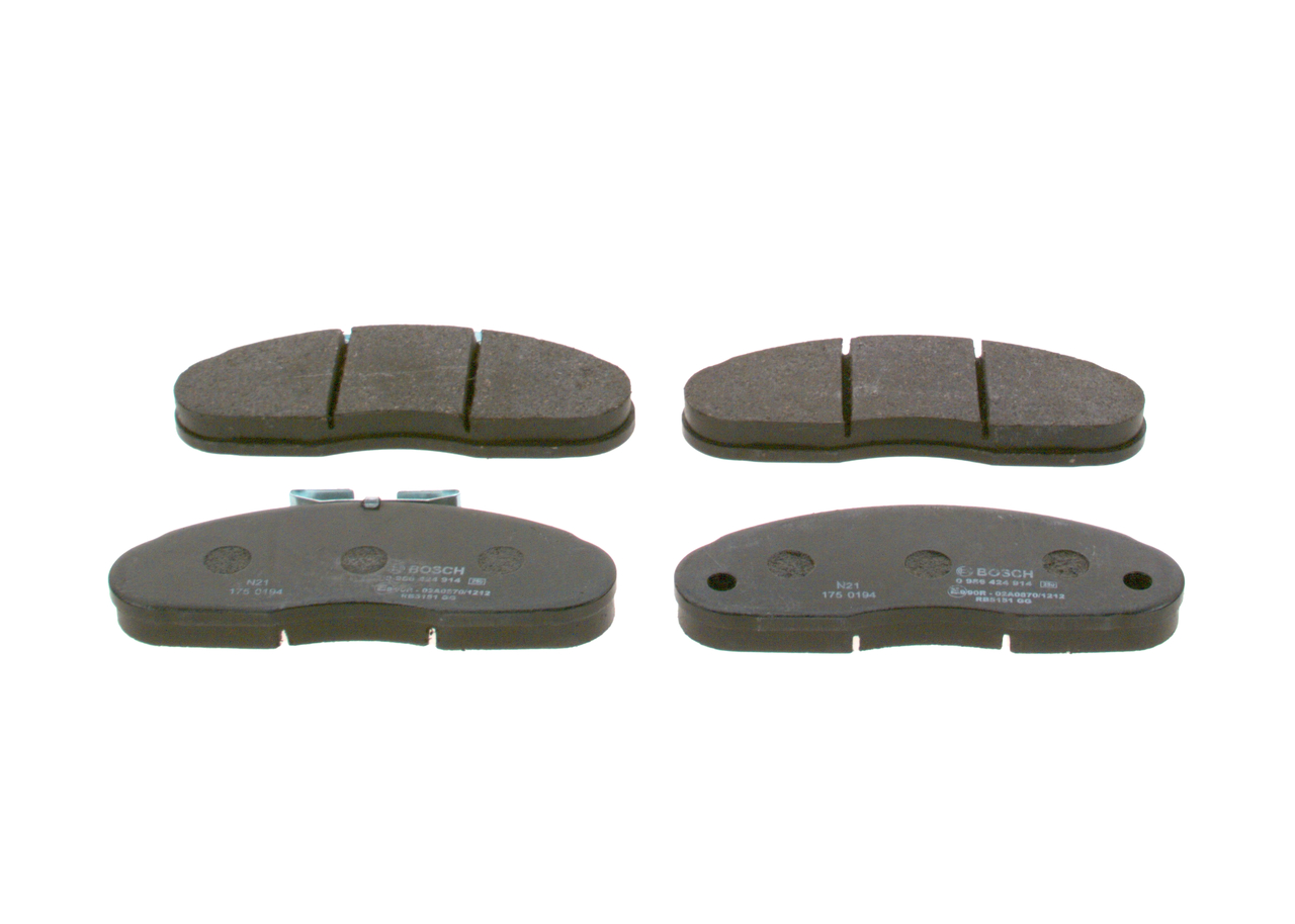 BOSCH 0 986 424 914 interieurfilter Messenger B120 B 120.35 (FN40B5) 116 Pk Diesel 1991