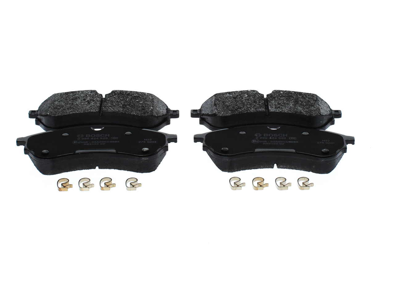 BOSCH 0 986 424 929 Bremseklosser MAN pris