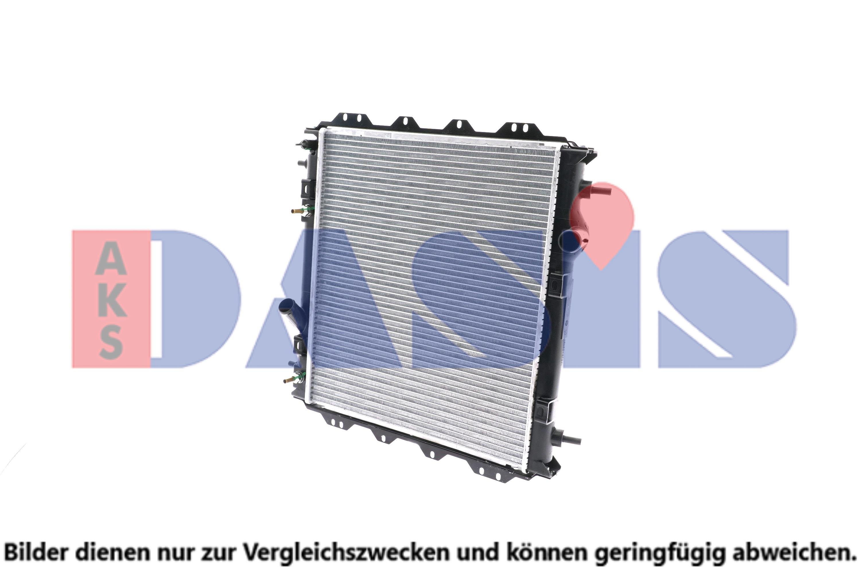AKS DASIS 520044N Kühler Chrysler PT Cruiser Cabrio 2.4 143 PS Benzin 2004