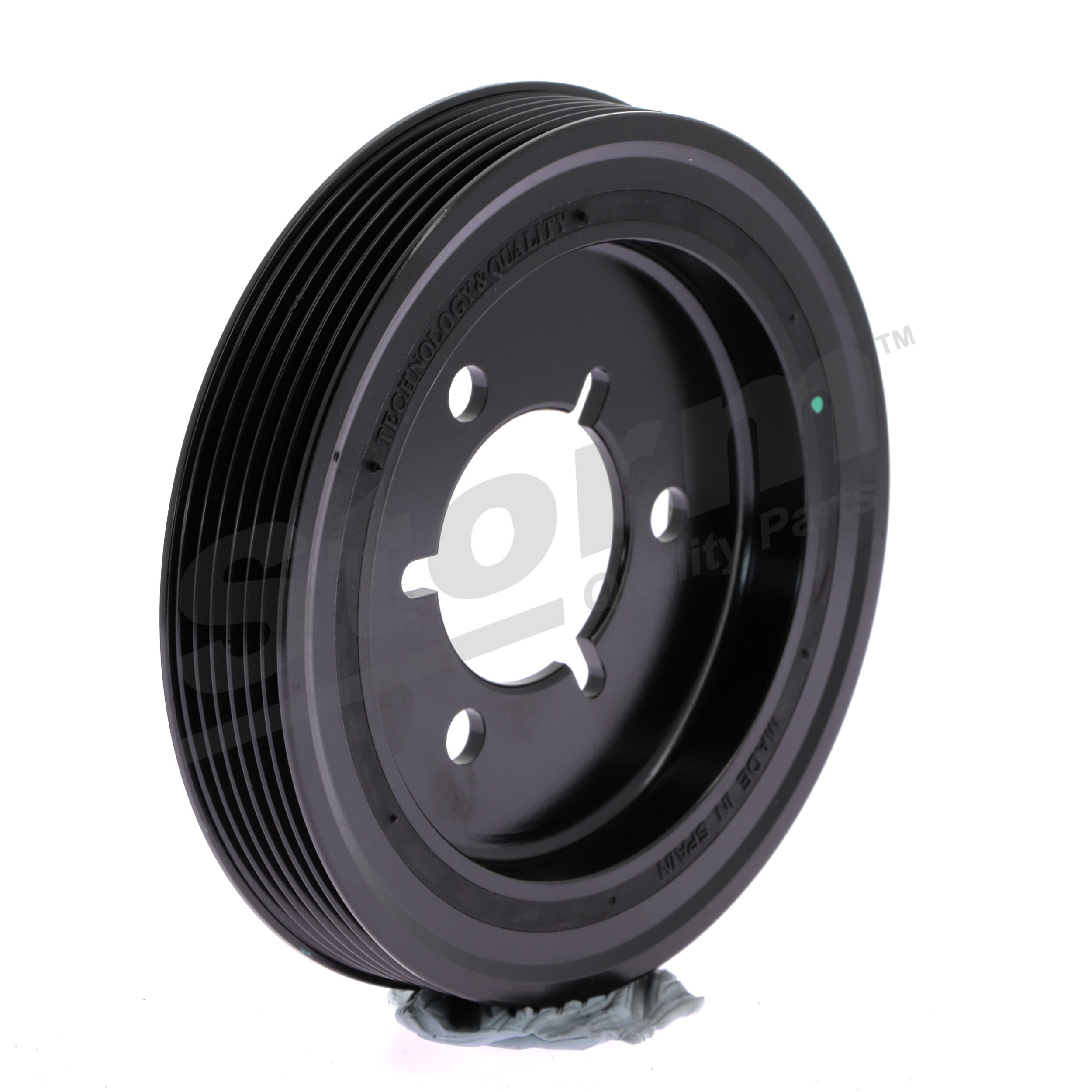 STORM QUALITY PARTS F4245 Remskiva vevaxel PEUGEOT 207 Hatchback 1.4 BiFuel 73 hk Bensin/motorgas (LPG) 2011