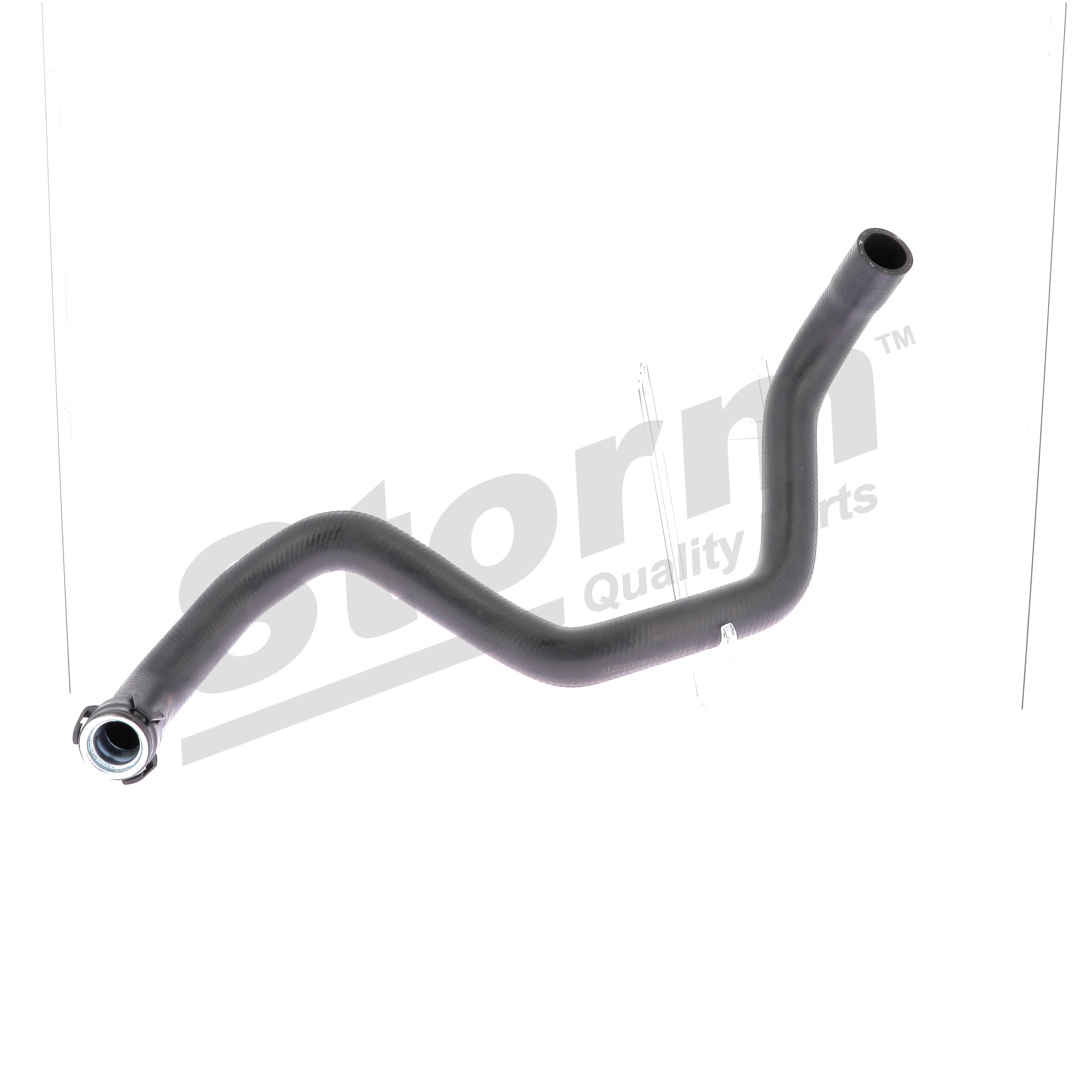 STORM QUALITY PARTS F8372 radiateurslang 13510000