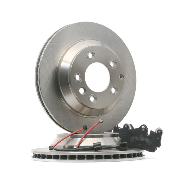 RIDEX 3405B1730 Kit dischi e pastiglie Porsche Cayenne 955 Turbo 4.5 450 CV Benzina 2006