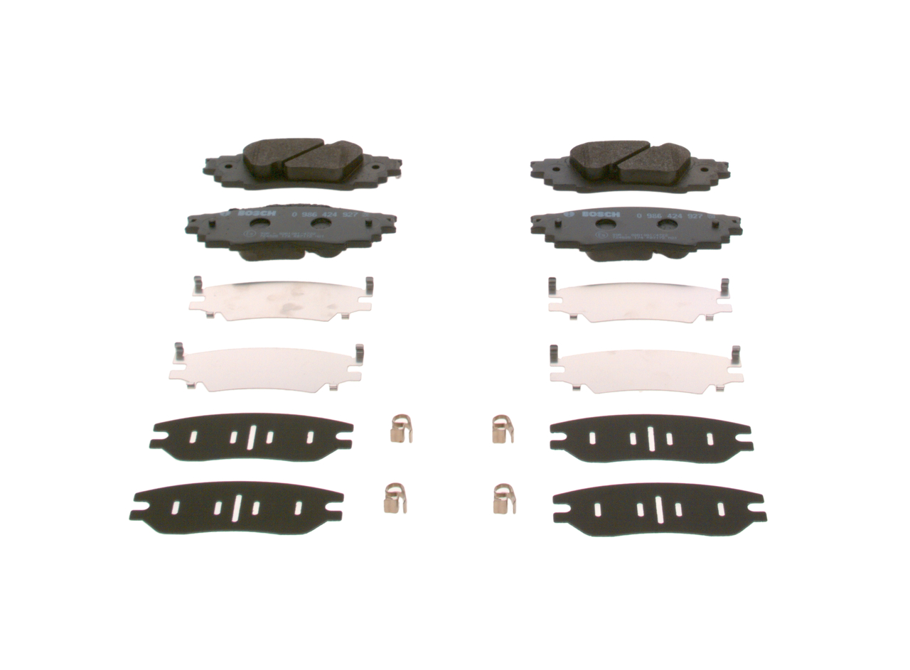 BOSCH 0 986 424 927 Kit de distribution + pompe à eau LEXUS RX IV (AL20) 200t 4WD (AGL25_) 234 CV Essence 2017