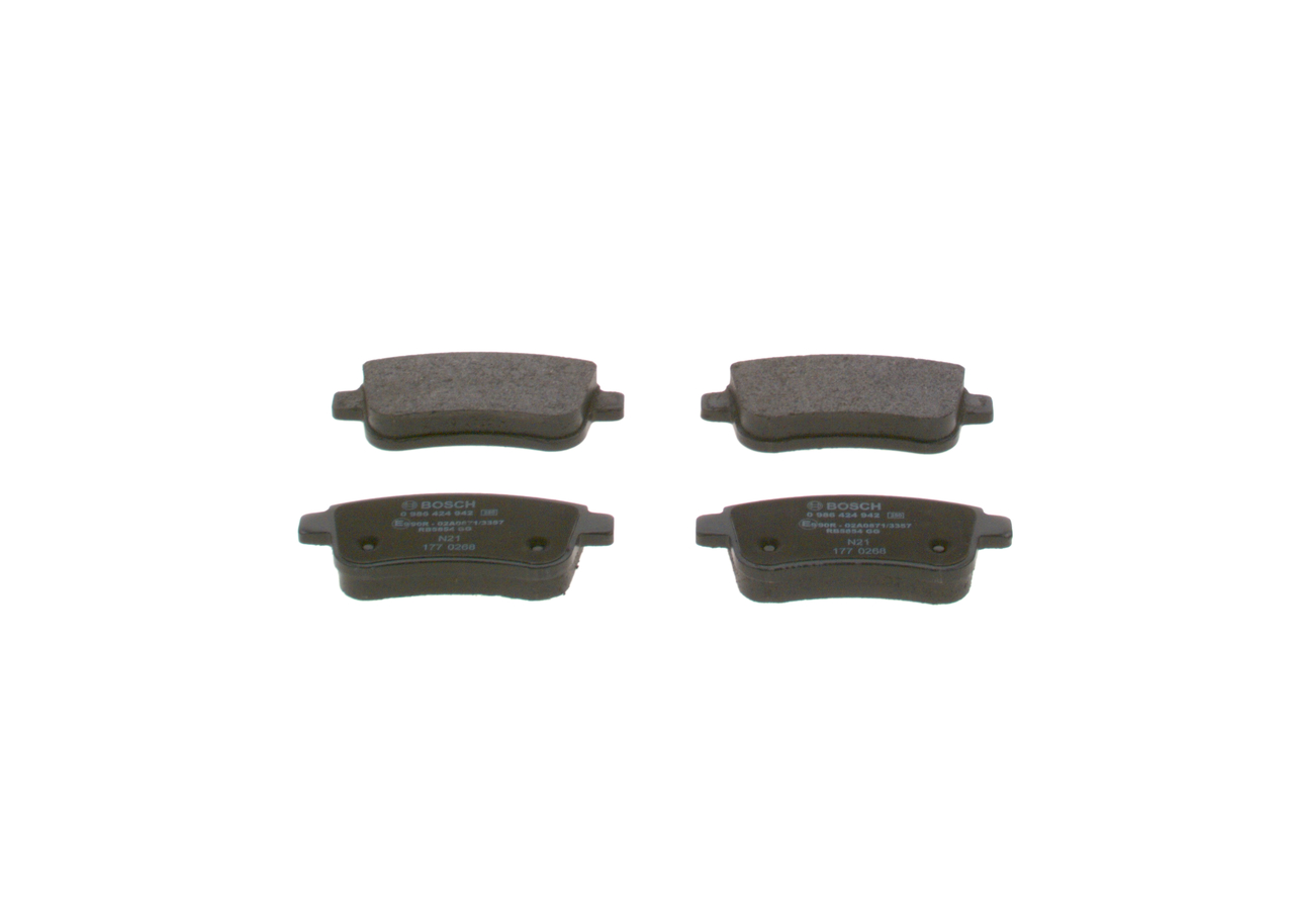 Trinkelės BOSCH MITSUBISHI ASX 0 986 424 942