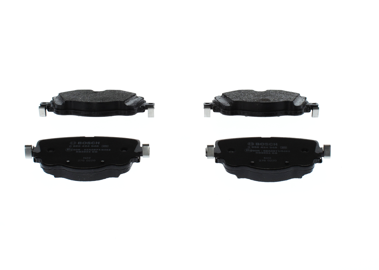 Stabdžių trinkelės BOSCH AUDI A8 0 986 424 948