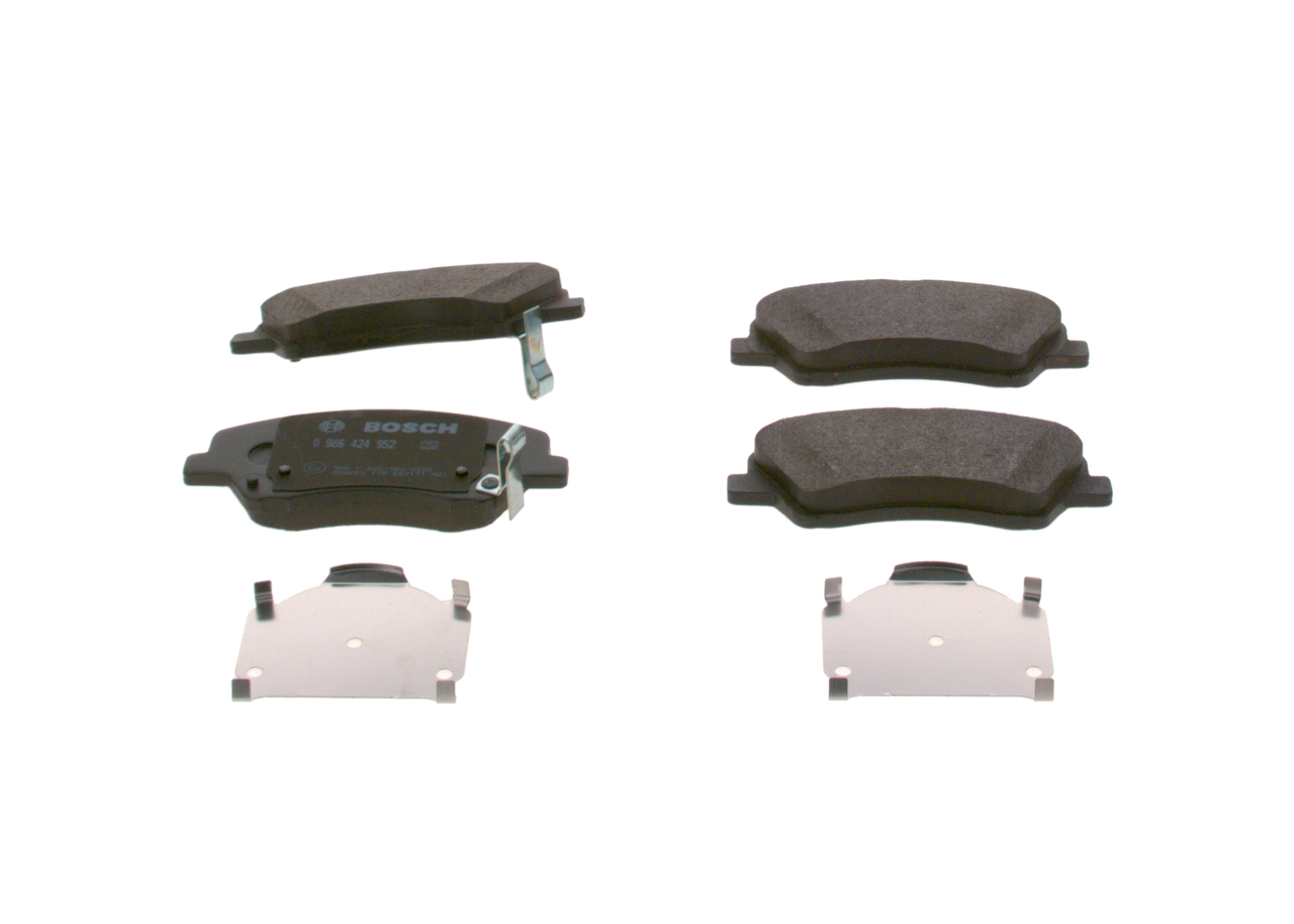 Stabdžių trinkelės BOSCH KIA RIO 0 986 424 952
