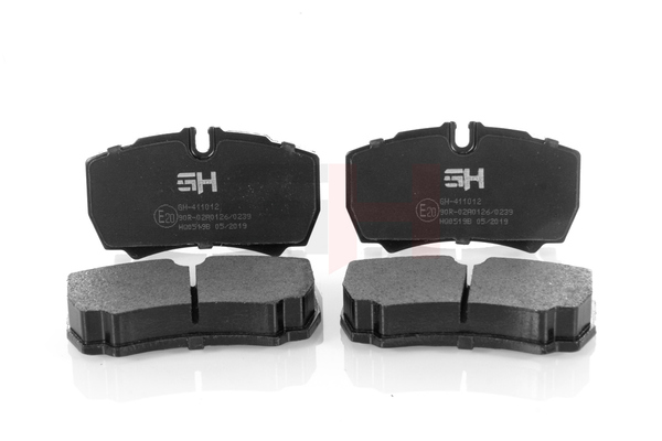 GH 8C1V 2M008 AB Juego de pastillas de freno GH-411012