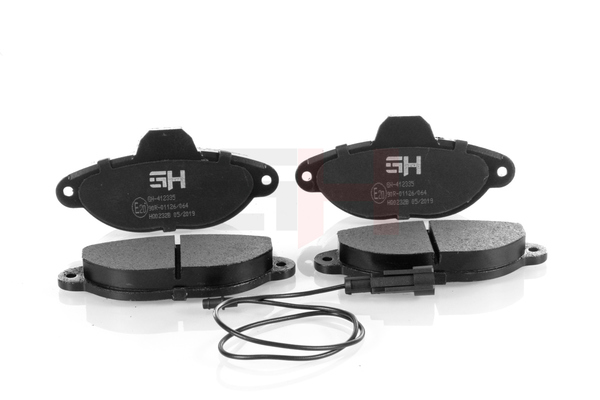 GH 0077362345 Kit pastiglie freni GH-412335