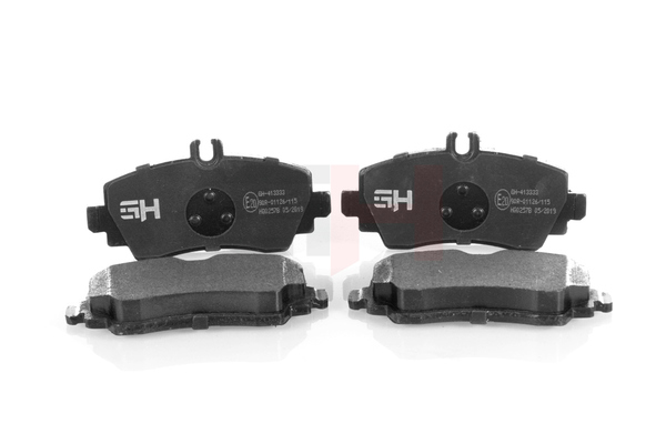 GH A 168 420 15 20 Plaquettes de frein GH-413333