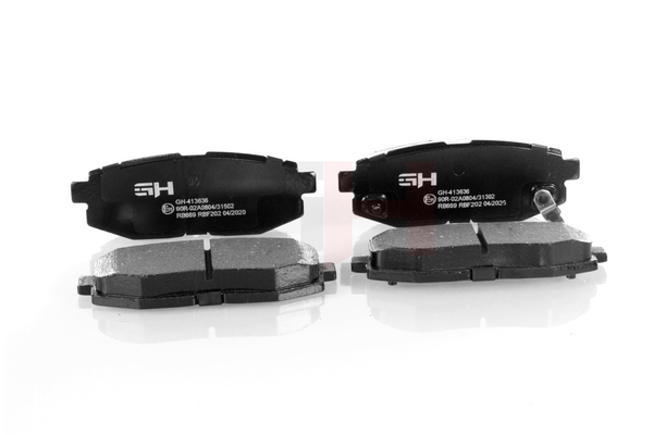 GH 581012BA10 Plaquettes de frein GH-413636