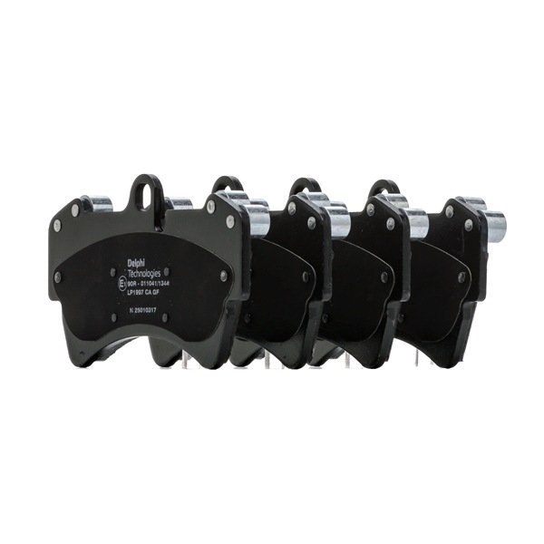 DELPHI 7L0-698-151C Stabdžių kaladėlės LP1997